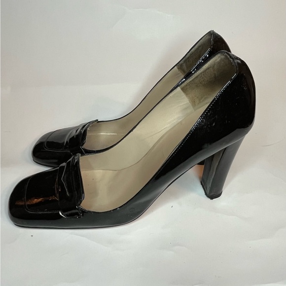 Zara Shoes Vintage Zara Penny Loafer Chunky Heel Poshmark